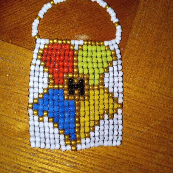 Handmade Harry Potter house flag necklace - Picture 3 of 4